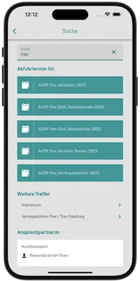 A.R.T. App Screenshot