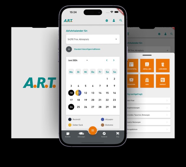 Abfallwirtschaft-App der ART