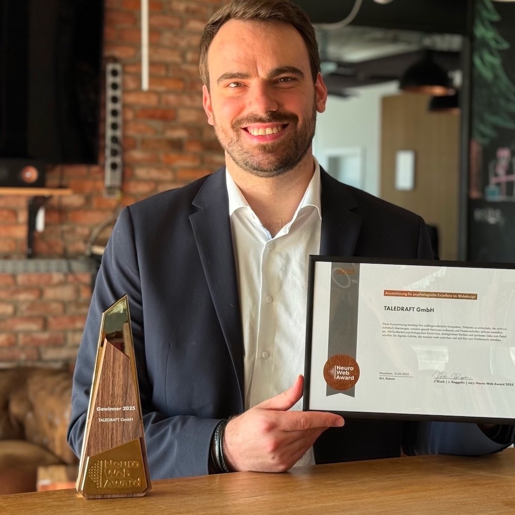 Kristof Heil, Geschäftsführer der TALEDRAFT GmbH