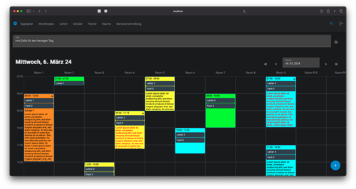 Neukirch Terminplaner Tagesplan Screenshot